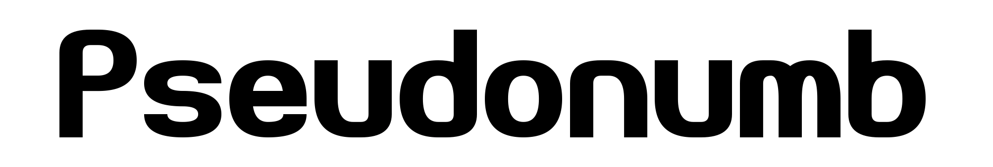 Pseudonumb